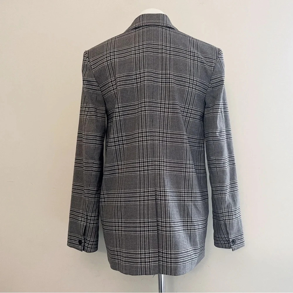 Revolve Oversized Something Navy 1 Button Blazer … - image 3